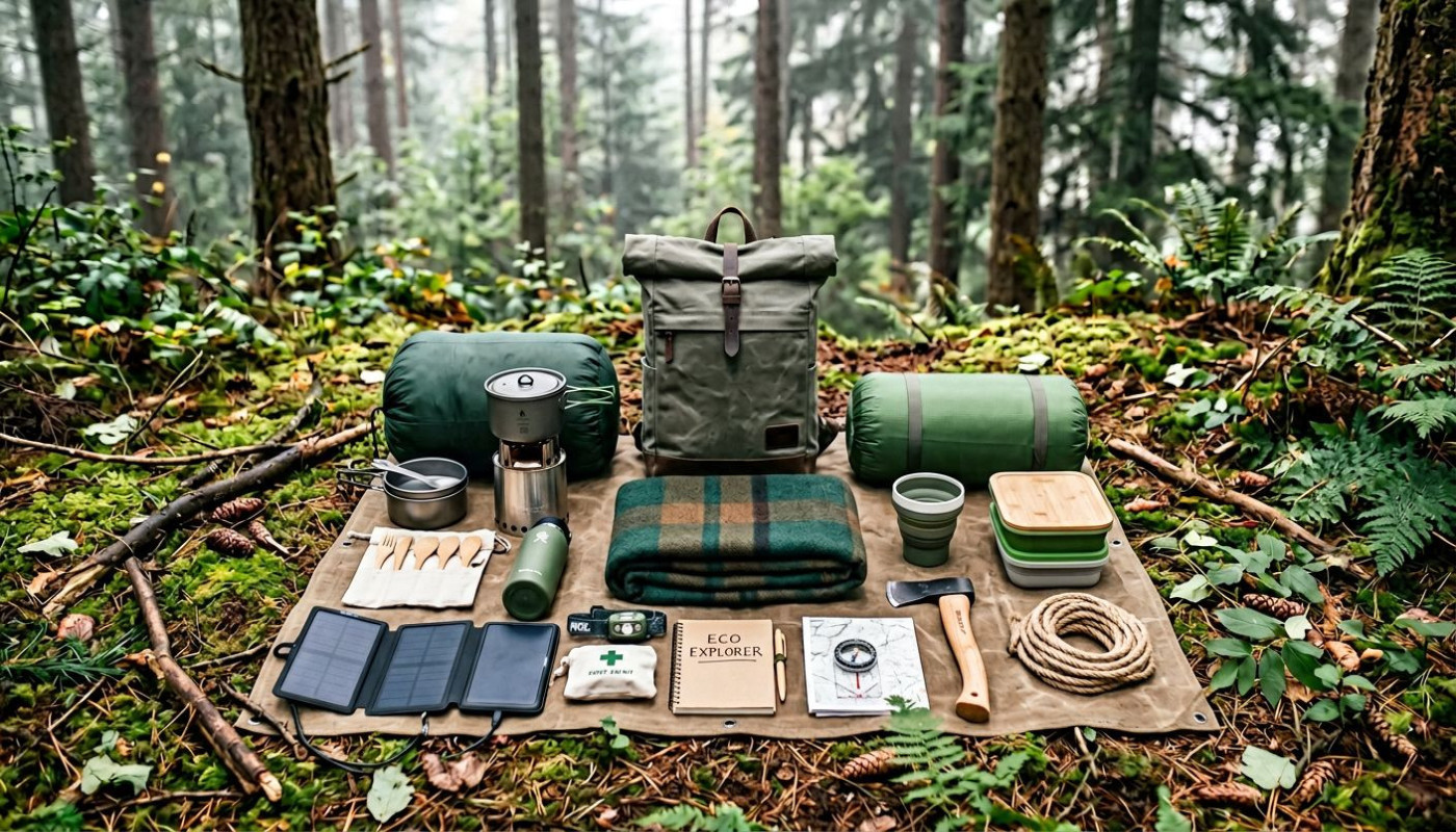 Essentiële kampeeruitrusting voor de milieubewuste avonturier